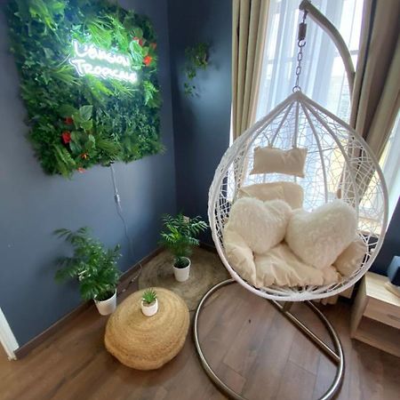 Evasion Tropicale - Studio Avec Spa, Cosy Et Renove Au Coeur De Soissons - 2 Pers Extérieur photo